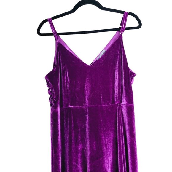 ZAN.STYLE Royal Purple Maxi Dress XL - Picture 5 of 8